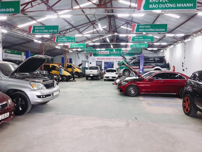 Dịch vụ sửa chữa ô tô tốt nhất Hồ Chí Minh Garage Gia ĐỊnh